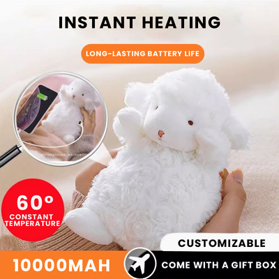 বৈদ্যুতিক হ্যান্ড উষ্ণ ক্রিসমাস পুতুল 10000mAh ইউএসবি পুনরায় চার্জযোগ্য পাওয়ার উত্স হিটার পোর্টেবল বেডরুম আরভি বহিরঙ্গন বাগান ব্যবহার