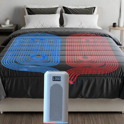 সঠিক তাপমাত্রা নিয়ন্ত্রণ এবং গভীর ঘুমের আরামদায়কতা বাড়ানোর জন্য দ্বৈত জোন জলবায়ু নিয়ন্ত্রণ ব্যবস্থা সহ শীতল ডক