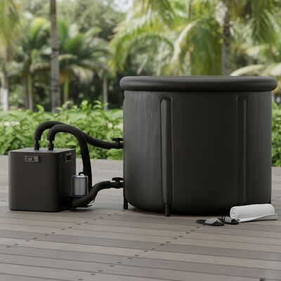 আইস স্নান ঠান্ডা ডুব টব সঙ্গে টেকসই এক্রাইলিক নির্মাণ শক্তি শীতল এবং ব্যবহারকারী বন্ধুত্বপূর্ণ স্পর্শ ইন্টারফেস জন্য ফিজিওথেরাপি