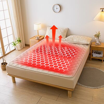 Hospital Luxury Temperature Control Mattress Pad Providing Superior Thermal Regulation and Comfortable Rest for Patients