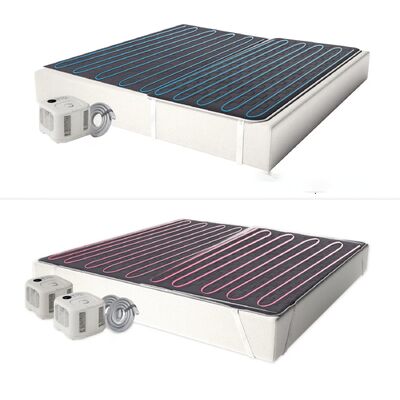 Electric OEM Bamboo Fiber Water Circulation Smart Control Heating Cooling Dual Zone Cooling Blanket for Hot Sleepers Household