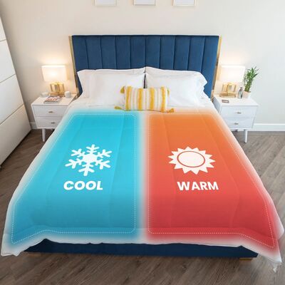 Customize Smart Control Heating & Cooling Blanket Microfiber Cooling Blanket for Hot Sleepers Household & RV Use