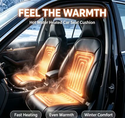 Car water-cooled hot seat cushion suitable for daily commuting long-distance driving and road trips providing temperature management