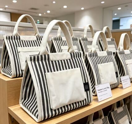 5V USB Powered Heated Lunch Bag — No Wall Socket Needed, 3 Adjustable Temperatures, Lightweight Thermal Food Warmer for Outdoor & Travel