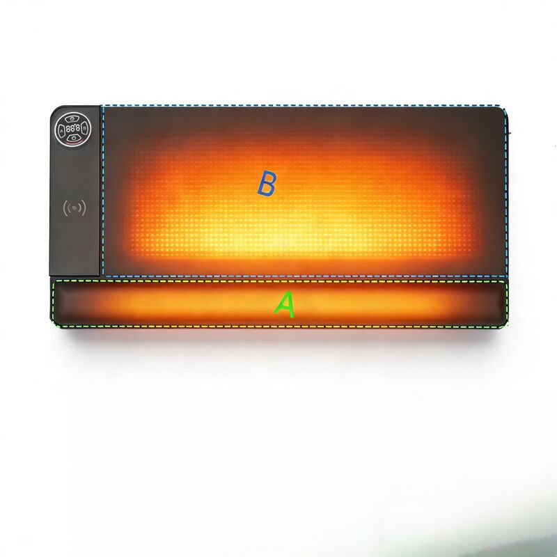 কাস্টমাইজ করুন ওভারহিট সুরক্ষা ওয়্যারলেস চার্জিং এবং কব্জি বিশ্রাম সঙ্গে গরম মাউস প্যাড ইন্টেলিজেন্ট গরম মাউস প্যাড