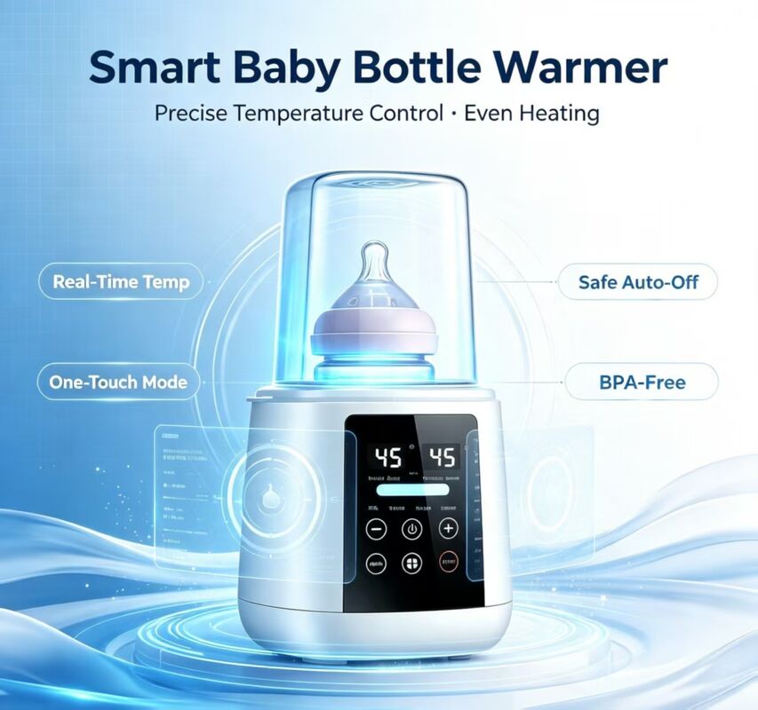 200W ইলেকট্রিক বেবি বোতল উষ্ণায়ন 30-65°C তাপমাত্রা নিয়ন্ত্রণ শুকনো জ্বলন্ত সুরক্ষা স্বয়ংক্রিয়ভাবে বন্ধ দুধ উষ্ণায়ন স্তন দুধ সংরক্ষণের ব্যাগ গ্লাস পিপি সিলিকন শিশুর বোতল