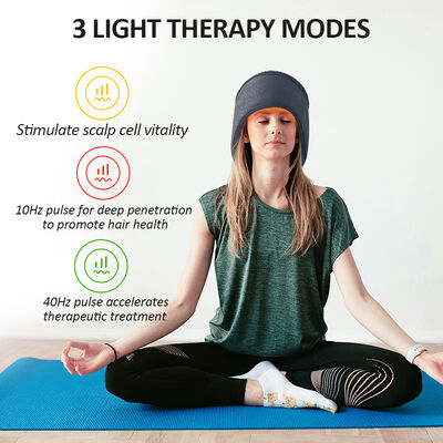 ৬৬০ এনএম হেয়ার গ্রোথ ক্যাপ LED রেড লাইট থেরাপি আর ২৭০ LED রেড লাইট আর লেজার থেরাপি ক্যাপ