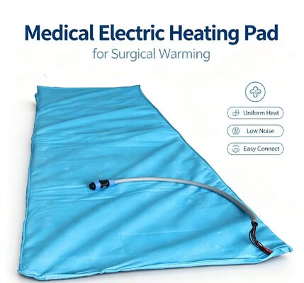 Electric Heated Pad designed for operating rooms medical wards and home based physical therapy delivering safe and consistent warmth