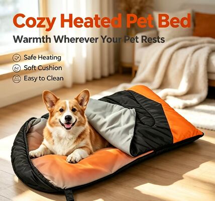 কাস্টম OEM ওডিএম গরম কুকুরের ঘুমের ব্যাগ ৩-স্তরের নিয়মিত তাপমাত্রা, ব্যক্তিগত লেবেল খালি তুলা পোষা প্রাণীর ঘুমের ব্যাগ 71 * 108 সেমি, কাস্টম লোগো এবং ক্যাম্পিং ভ্রমণের জন্য প্যাকেজিং হোম আউটডোর, সিই এফসিসি শংসাপত্র